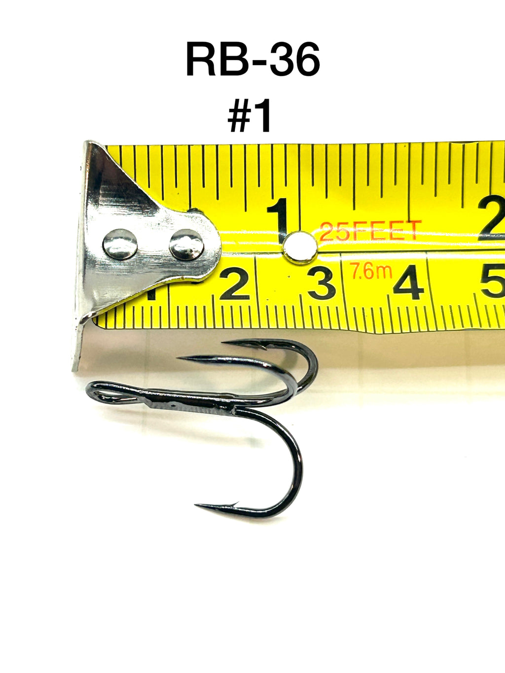 RB-36 Treble Hooks 1X Strong