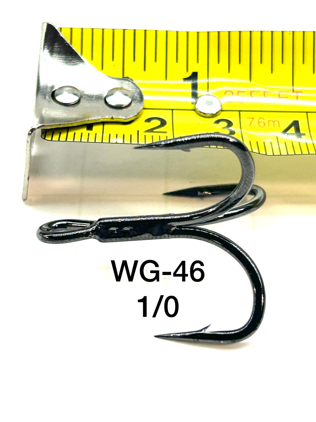 WG-46 Treble Hooks 2X Strong