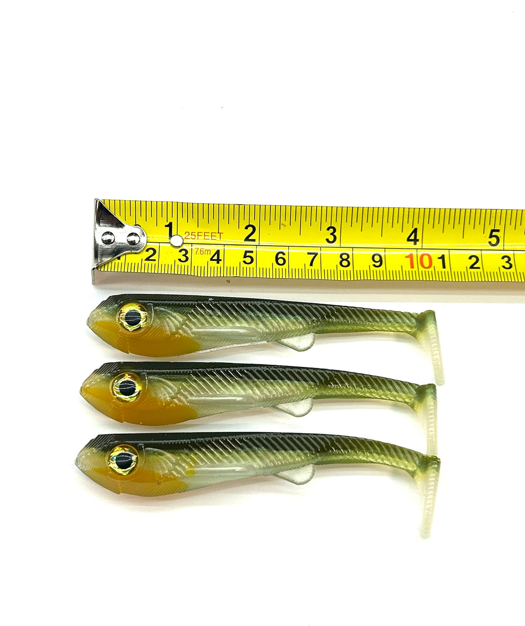 Deputy 4” Weedless/Frestyle 3pk