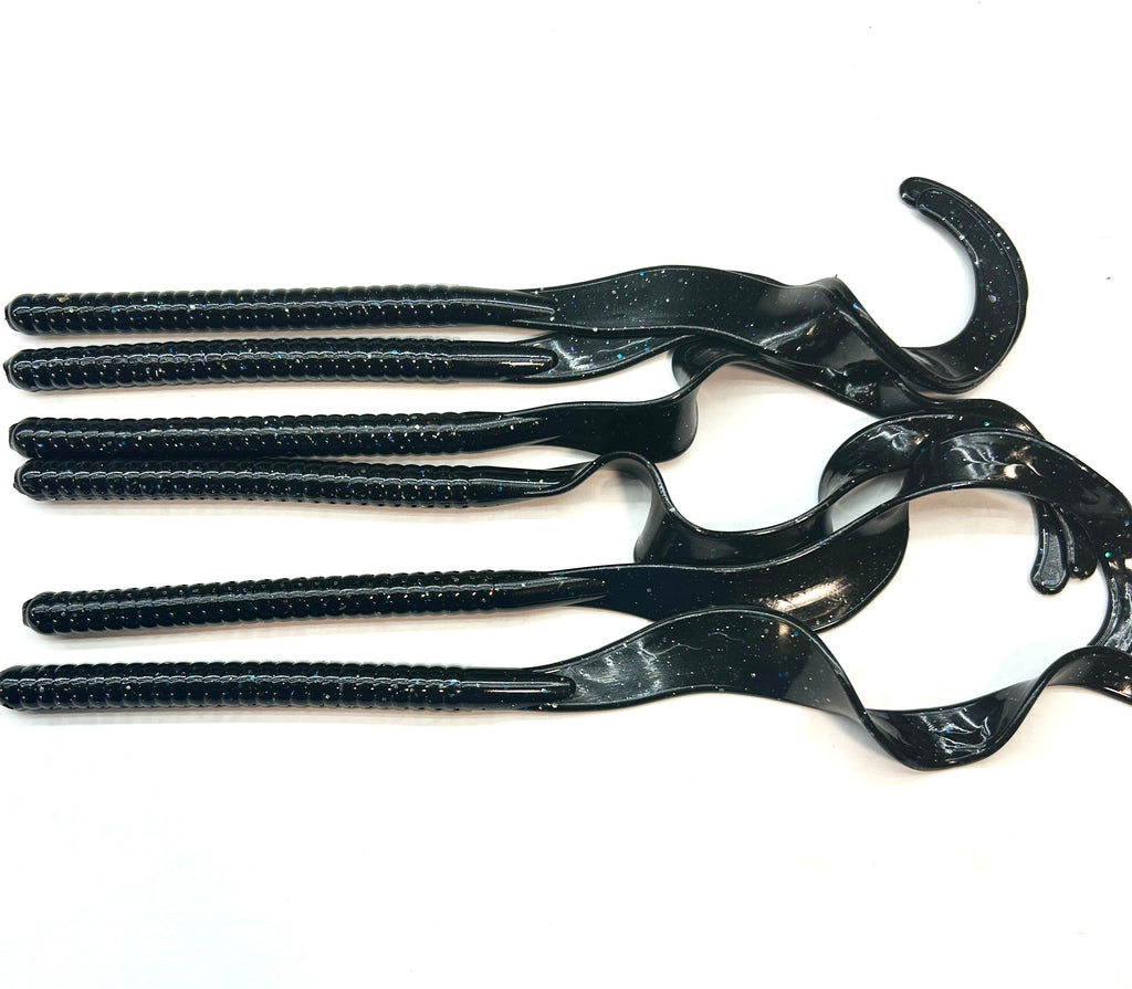 Ledge Worm (Black Magic) 6pk